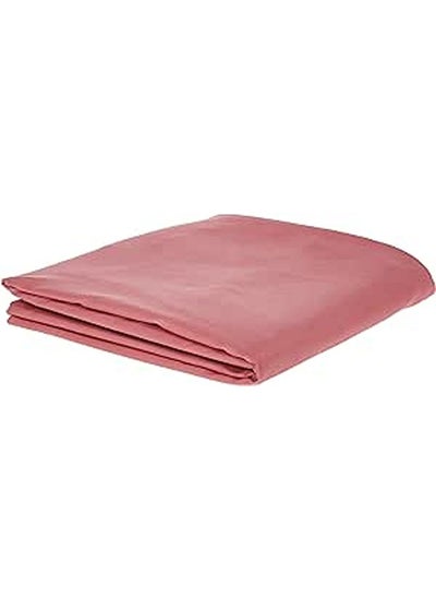 Buy Cotton Home Super Soft Bed Fitted 260x240Cm/103x95Inch, King Size High Quality Polyester Mattress Cover - Extra Soft - Easy Fit Highly Breathable Bedding & Linen Cover Mauve in UAE