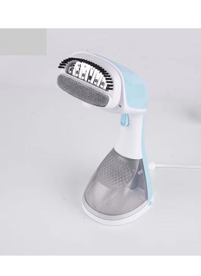 اشتري Garment Steamer Iron,High-Power Handheld Garment Steamer Clothes Steamer Portable Steam Iron 30s Fast Heat-up Ironing Wrinkle Remover -1400W 220ML-blue في السعودية