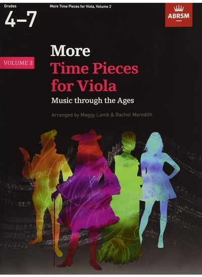 Buy More Time Pieces for Viola, Volume 2: Music through the Ages in UAE