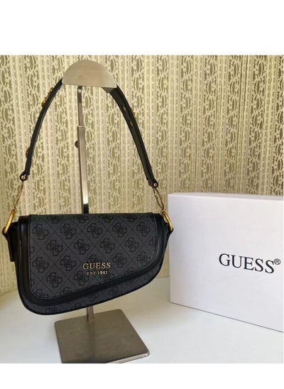 Buy GUESS Small shoulder bag with 4G monogram print in Saudi Arabia