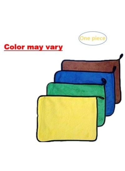 Buy 1pc Super Absorbent Microfiber Towel - Color May Vary in Egypt