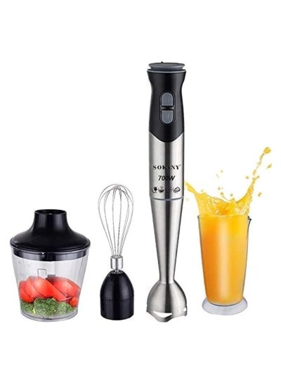 Buy 4 in 1 Stainless Steel Hand Blender with High Power Copper Motor - 1000 Watt sk-758-4 in Egypt