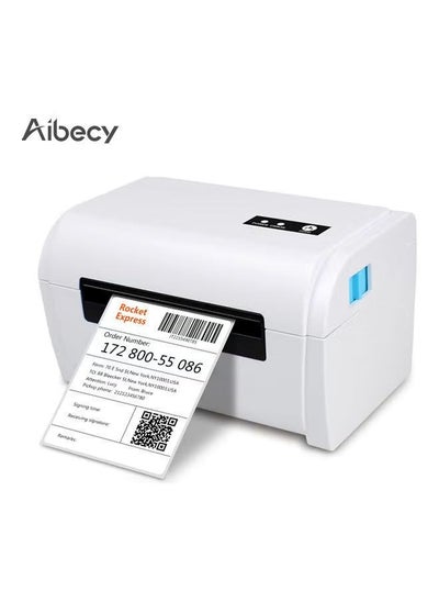 Buy Thermal Label Printer USB BT Connection White in Saudi Arabia