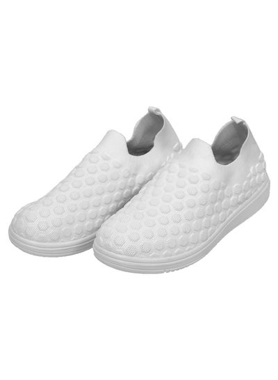 Buy BEE-NEST Sport Sneakers - With Light PU-Sole - White in Egypt
