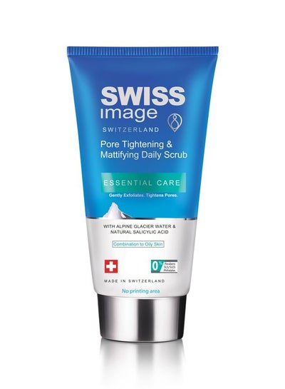 Buy Essential Care Pore Tightening & Mattifying Daily Scrub 150ml | Cleanses, Firms & Mattifies | Gently Exfoliates and Tightens Pores | Daily Scrub Combination to Oily Skin in UAE