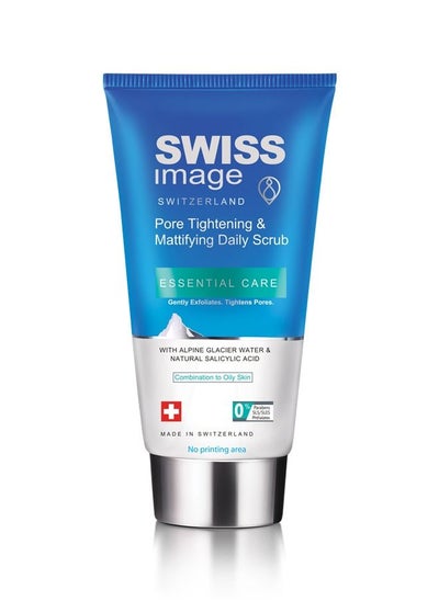 Buy Essential Care Pore Tightening & Mattifying Daily Scrub 150ml | Cleanses, Firms & Mattifies | Gently Exfoliates and Tightens Pores | Daily Scrub Combination to Oily Skin in UAE