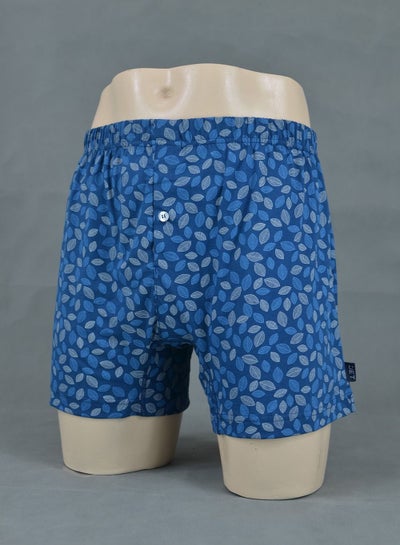 Buy Jet Underwear For Men Printed Boxer-Navy Blue in Egypt
