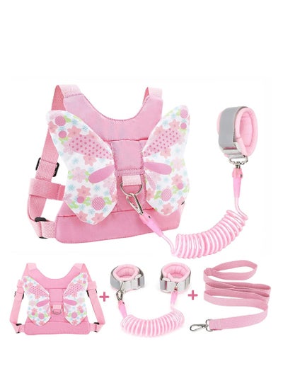 Buy 3 in 1 Anti-Lost Baby Pink Safety Belt in UAE