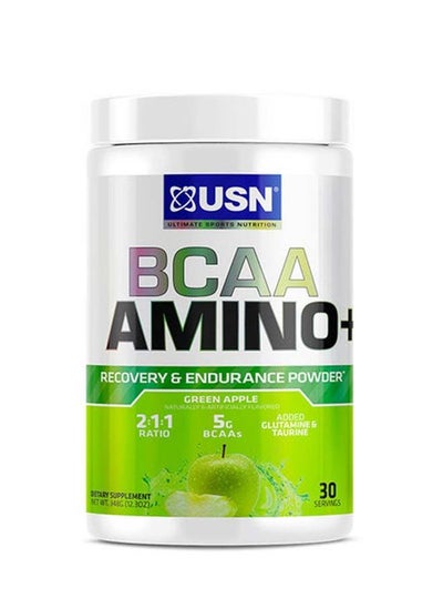 Buy BCAA Amino Plus Green Apple 30 Servings 273g in UAE