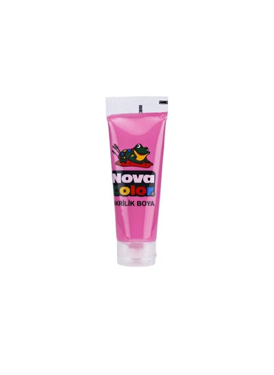 Buy Nova Turkish Acrylic Color Tube 75mm Pink NC-264 in Egypt