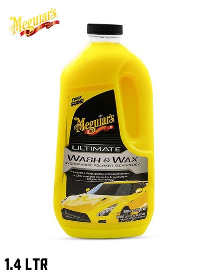 اشتري Car Wax Ultimate Car Wash Wax 1.4 Liter Hydrophobic Technology Shine Protection Meguiar s في السعودية