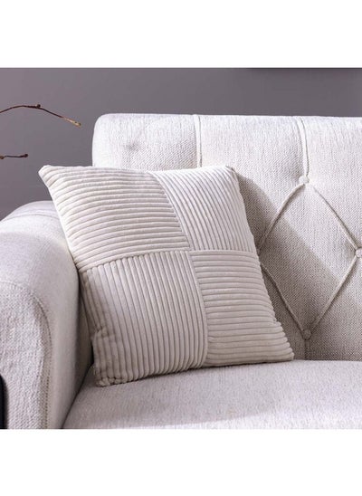 اشتري Ss24 Pearl Patchwock Cushion Cream Luxury Style Cushion Home Decorative Throw Pillows Cushion for Bedroom Sofa Living Room Yellow White 45X45Cm Wl4613-2-Cw في الامارات