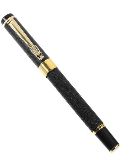 اشتري قلم حبر معدني أسود، مجموعة أقلام توقيع تجارية راقية في صندوق هدايا مناسب للطلاب والمكاتب المدرسية في السعودية