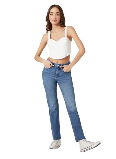 Buy Stretch-Denim Straight Jeans in Egypt