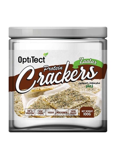 Buy Protein Cracker Zaatar  100g in UAE