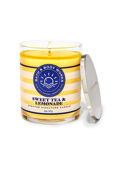 اشتري Sweet Tea And Lemonade Signature Single Wick Candle في الامارات