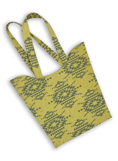 Buy casual printed linen tote bag W230011A in Egypt