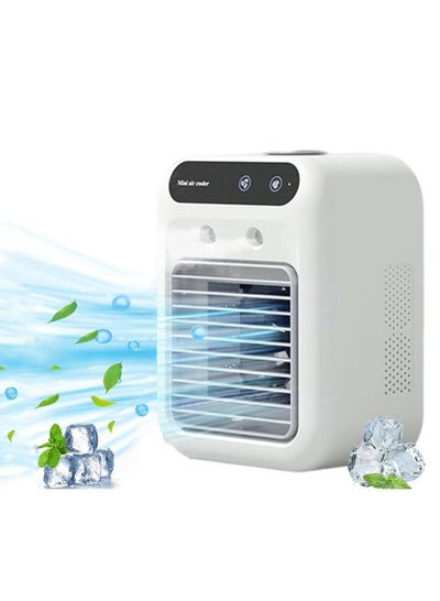 Air Conditioner Fan Portable Air Cooler USB Rechargable Air Cooling Fan ...