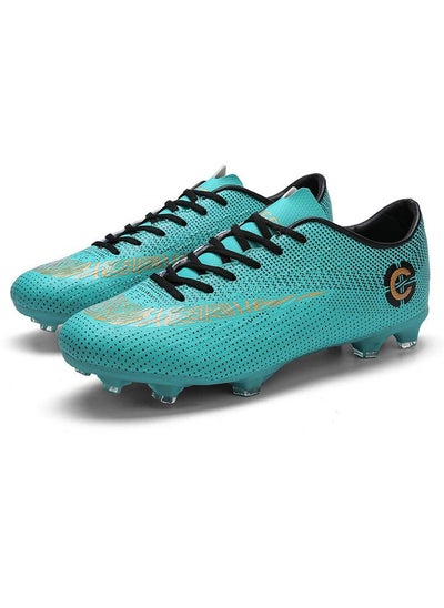 اشتري M MIAOYAN Low Top Indoor and Outdoor Football Shoes Men's Training Football Shoes في السعودية