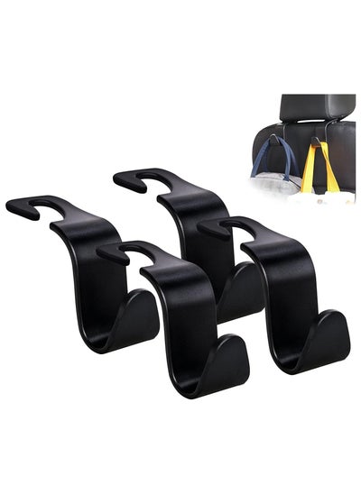 Buy 4 Pcs Automotive Seat Back Multifunctional Hook in UAE