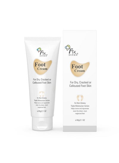 Buy 5% Lactic Acid 15% Urea 3% Glycerine Foot Cream For Dry & Cracked Feet Moisturizes And Soothes Feet Heel Repair Paraben & Sulphate Free All Skin Types 60 Ml in UAE