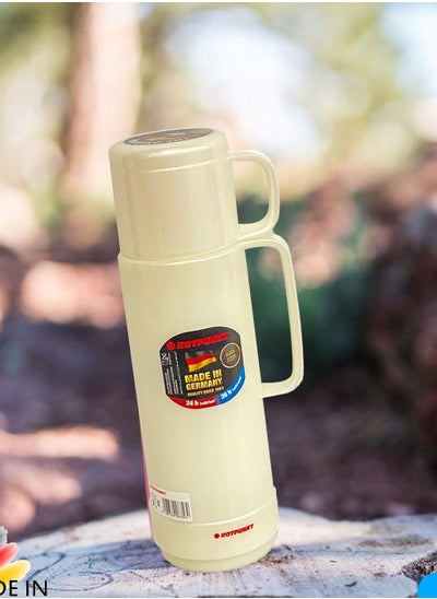 Buy Rotpunkt Coffee and Tea Vacuum Flask Beige Size: 500ml in Saudi Arabia