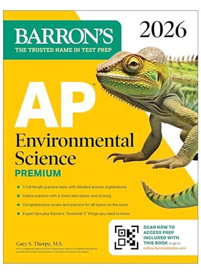 Ap Environmental Science Premium, 2026: Prep Book With 5 Practice Tests ...