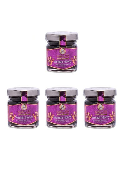 Buy Honey For Women With Ginseng And Royal Jelly 50g Pack of 4 in UAE