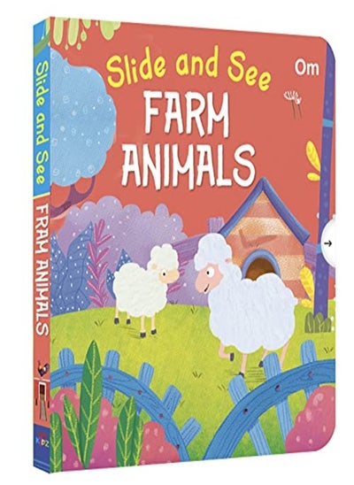 Buy Slide And See Farm Animals by Kirti Pathak  Paperback in UAE