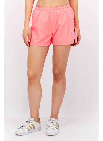 Buy Women Sportswear Fit Training Short, Pink/Black in UAE