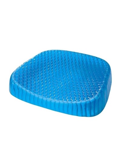 Buy Gel Flex Seat Cushion Blue 15.5 x 14 x 1.5inch in UAE