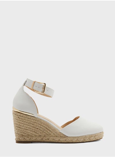 اشتري High Heel Espadrille Wedge Pump في الامارات