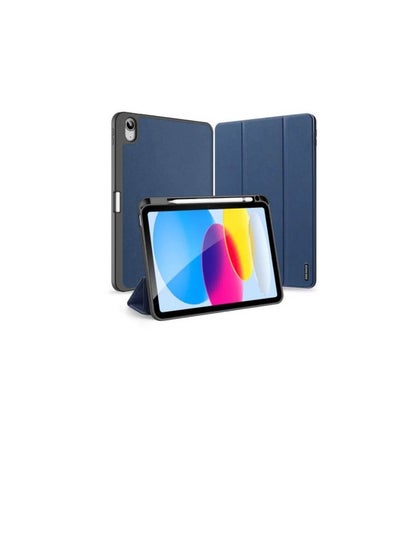 Buy Dux Ducis Domo Book Case For iPad 10 - Blue in Egypt