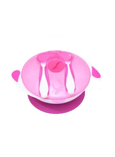 Buy True food bowl with fork and spoon (Assorted Colors) in Egypt