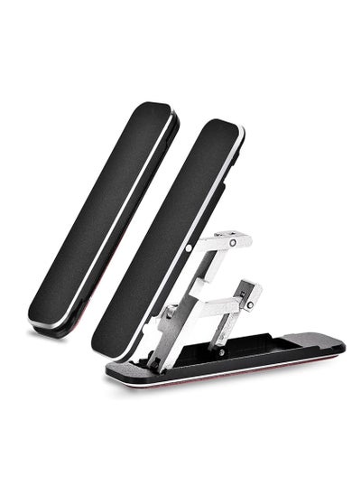 اشتري Phone Kickstand, Multi-Angle Adjustable Aluminum Kickstand, Vertical and Horizontal Stand Compatible with Any Phone (Black) في السعودية