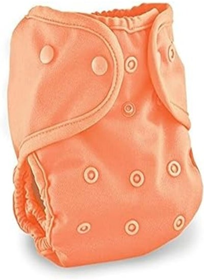 اشتري Buttons Cloth Diaper Cover - One Size - Tangerine - (See Other Color Options) في مصر