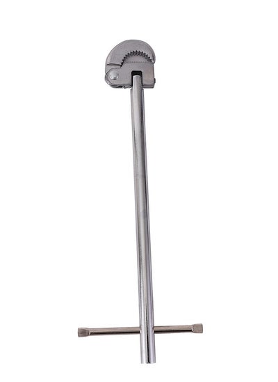 Buy Basin Wrench - Durable Leak Repairing Easy to Use T-Handle Pipe Wrench, to Tighten Loosen Remove Install Basin Faucet Nuts - for Water Supply Lines, Under Sink, Faucet Plumbing, Water Filters in Saudi Arabia