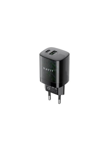 Buy Havit UC303 Mobile series GaN - 30W Travel charger - Black in Egypt