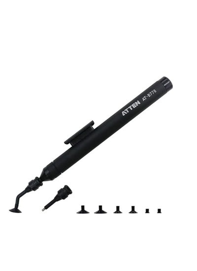 Buy Atten AT-B778 Sucker Pen is a vacuum tool designed for safely handling and lifting small delicate components such as integrated circuits ICs and other surface mount devices during electronic assembly or repair. in UAE