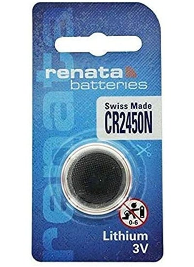 Buy Renata CR2450N Swiss Made Lithium 3V Battery - One Piece in UAE