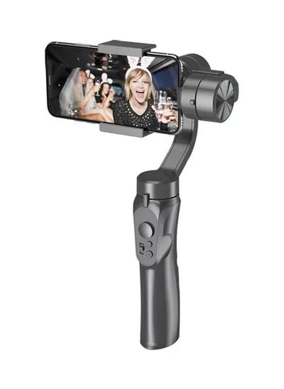 Buy 3-Axis Handheld Smartphone Gimbal Stabilizer Black in UAE