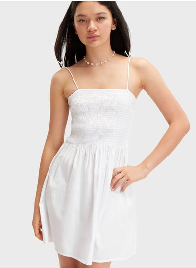 Buy Ruched Tiered Dress in UAE