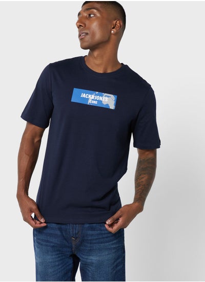 Buy Logo Crew Neck T-Shirt in Saudi Arabia