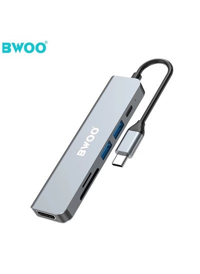 اشتري USB C Hub With USB C Ports-BO-TA06 في مصر