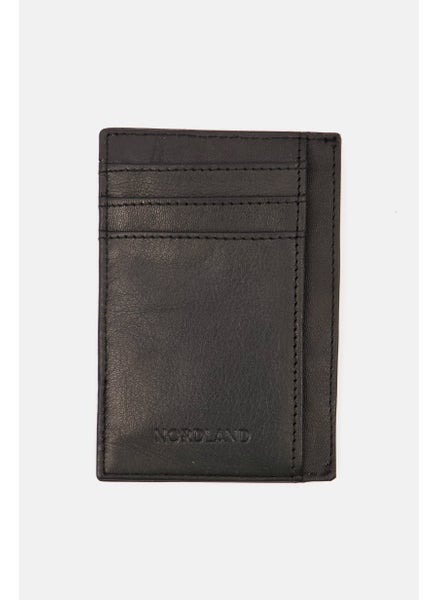 Buy Men Brand Logo Card Case 8 H x 12 L x 1 H cm, Black in Saudi Arabia