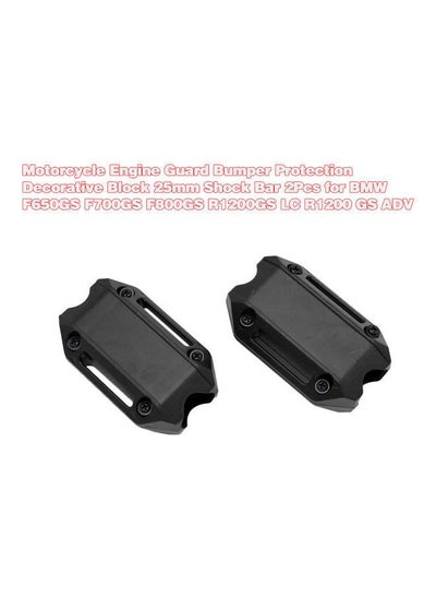 Buy 2-Piece Motorcycle Engine Guard Bumper in Saudi Arabia