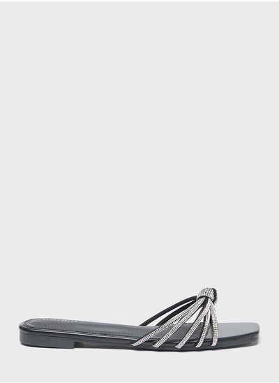 اشتري One Strap Flat Sandals في السعودية