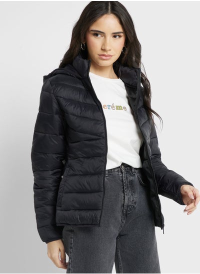 Buy Hooded Puffer Jacket in UAE