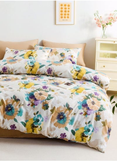 Buy Duvet cover set, Chic Floral Design various sizes in UAE