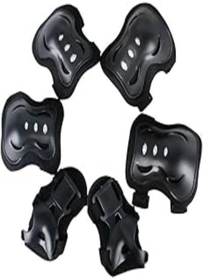 Buy Electric Scooters 6 PCS Knee Pads, Protective Gear Set for Youth Adult Knee Pads, Elbow Pads Wrist Guards,for Rollerblading Skateboard Cycling Skating Bike Scooter Riding Sports, Size S in Egypt